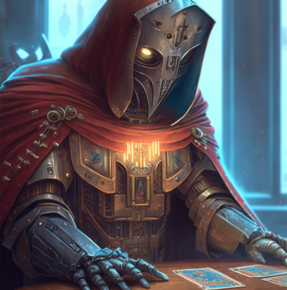 AI Robot Tarot Session
