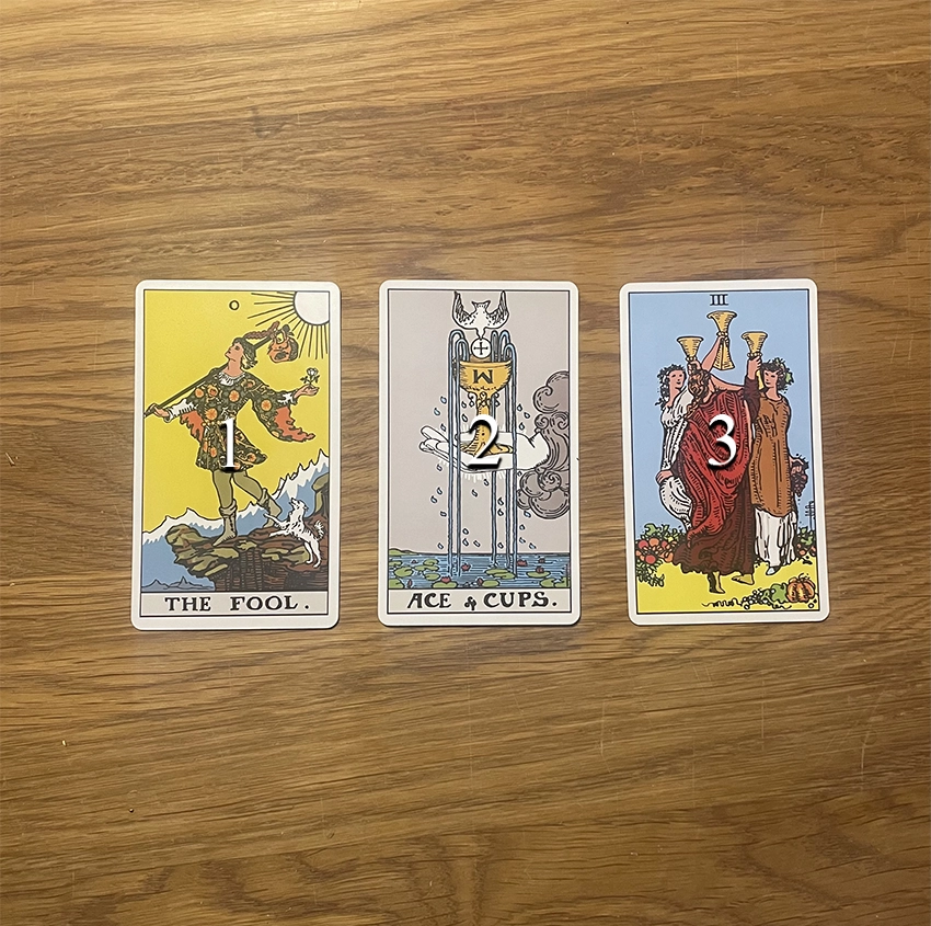 Three Card Tarot Spread